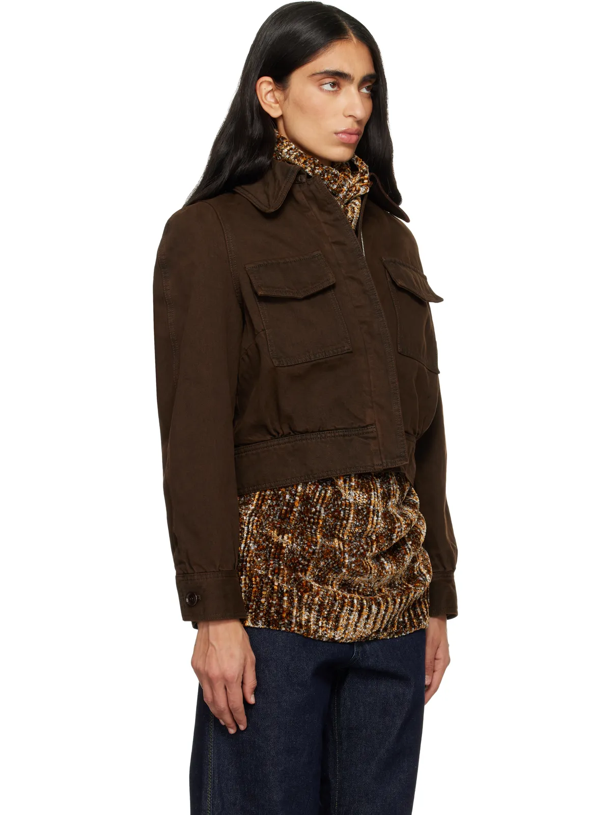 Dries Van Noten フェード デニムジャケット - 画像2