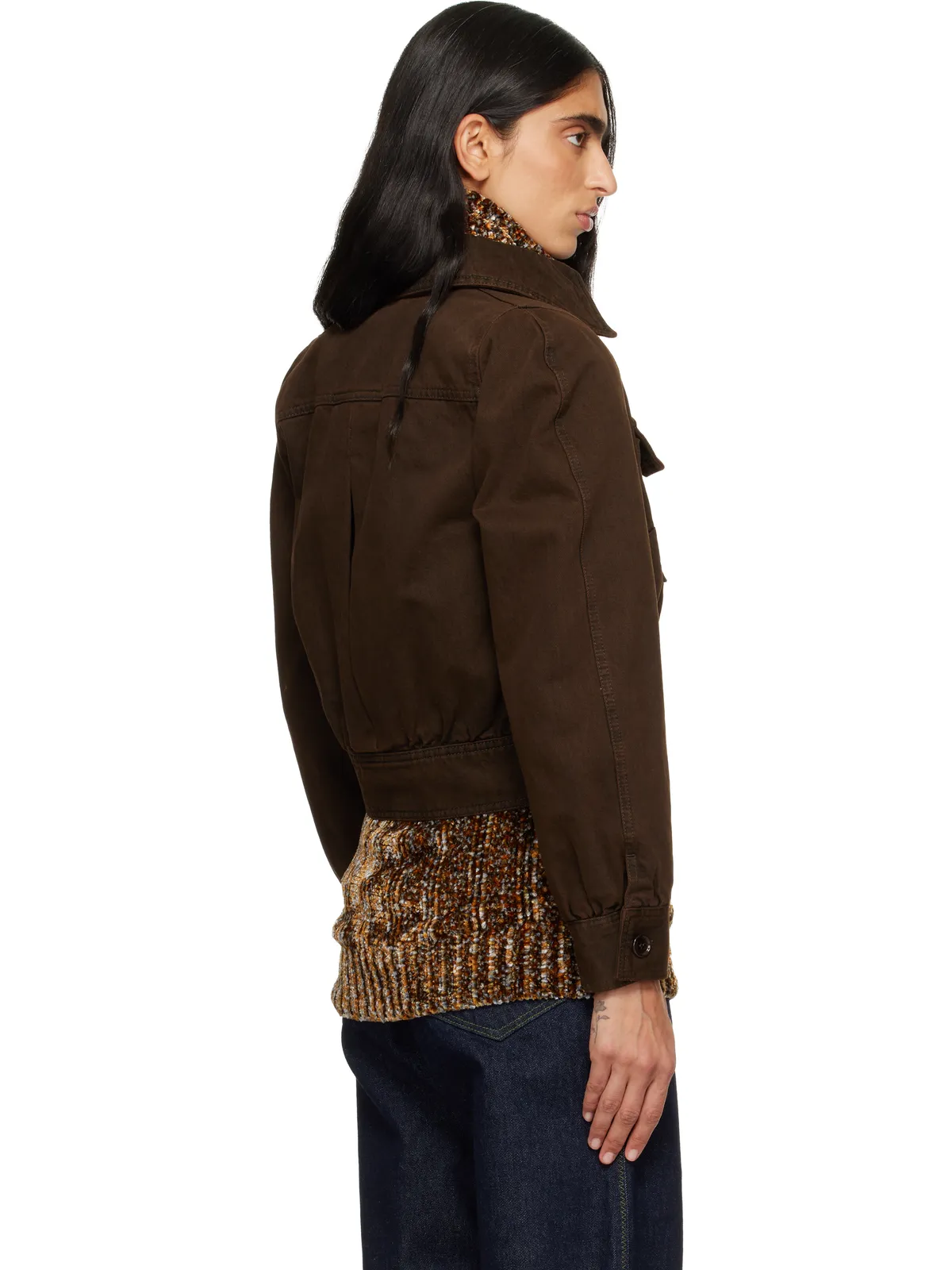 Dries Van Noten フェード デニムジャケット - 画像3