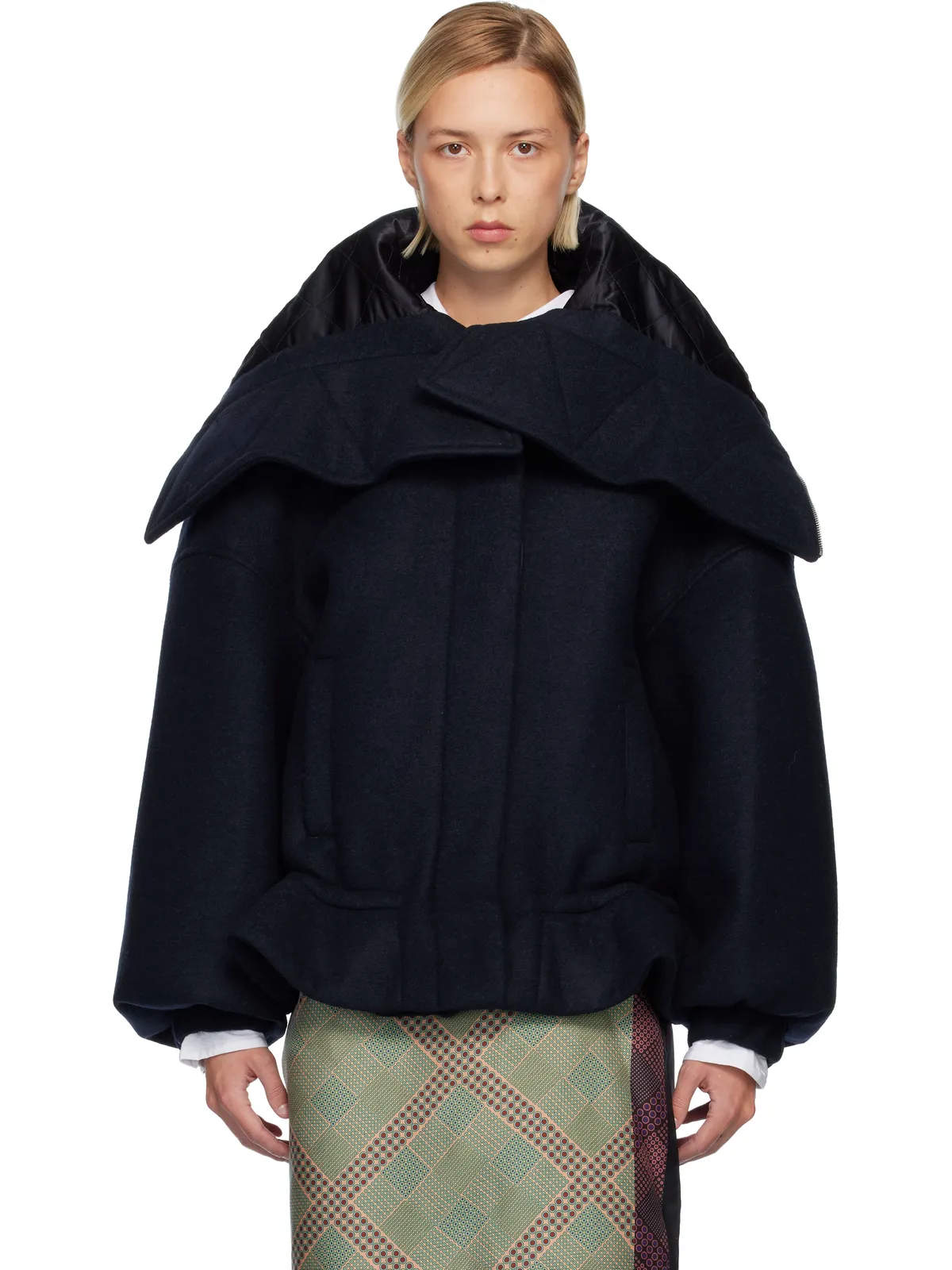 Dries Van Noten ボンディング ショート ジャケット - 画像1