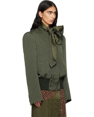 Dries Van Noten ジャカード ジャケット - サムネイル2