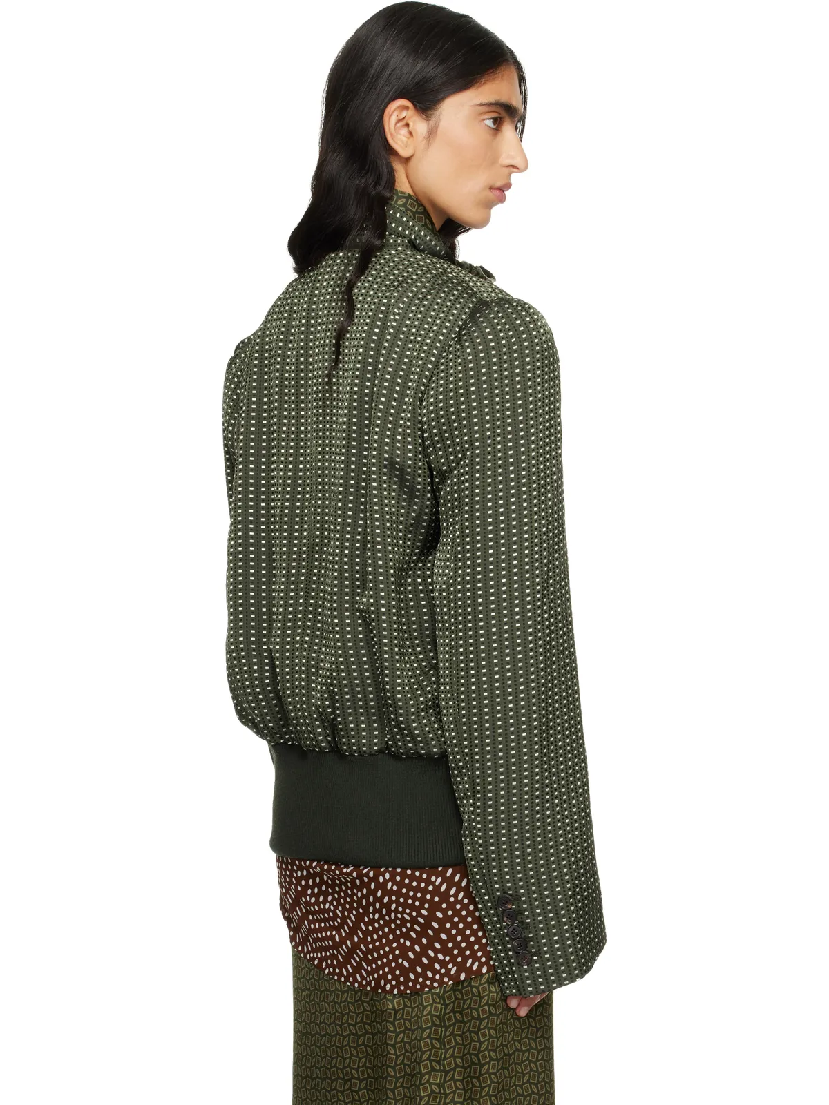 Dries Van Noten ジャカード ジャケット - 画像3