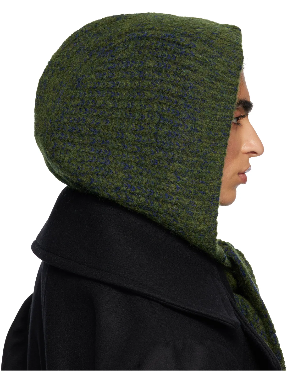Dries Van Noten ウール フード付きマフラー - 画像3