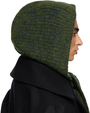 Dries Van Noten ウール フード付きマフラー - サムネイル3