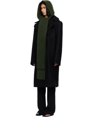 Dries Van Noten ウール フード付きマフラー - サムネイル4