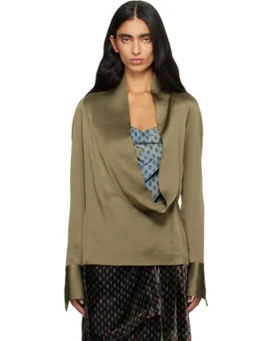 Dries Van Noten クレープ シャツ - サムネイル1
