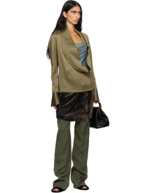 Dries Van Noten クレープ シャツ - サムネイル4