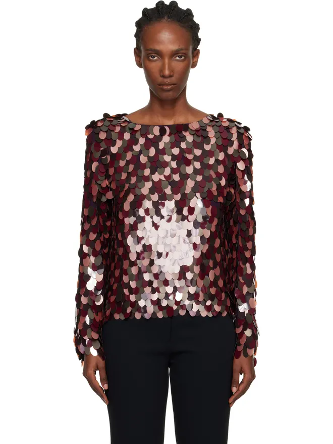 Dries Van Noten Dries Van Noten スパンコール ブラウスの商品画像