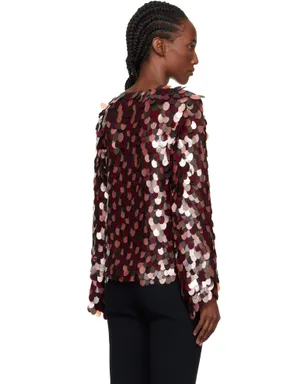 Dries Van Noten スパンコール ブラウス - サムネイル3