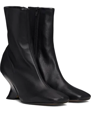 Dries Van Noten ヒール アンクルブーツ - サムネイル4