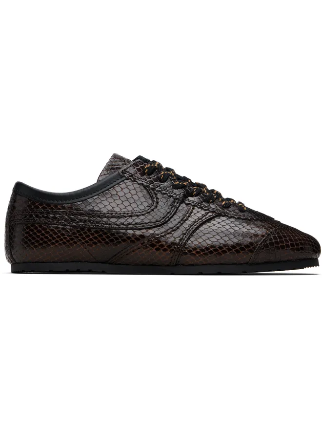 Dries Van Noten Dries Van Noten レザースニーカーの商品画像