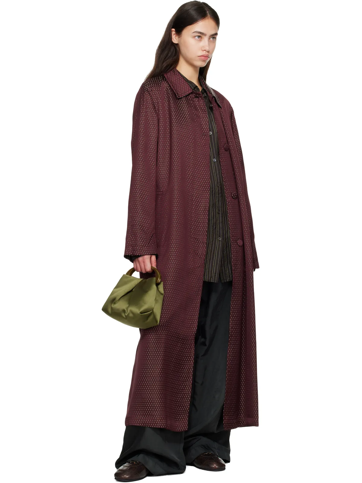 Dries Van Noten レザースニーカー - 画像5