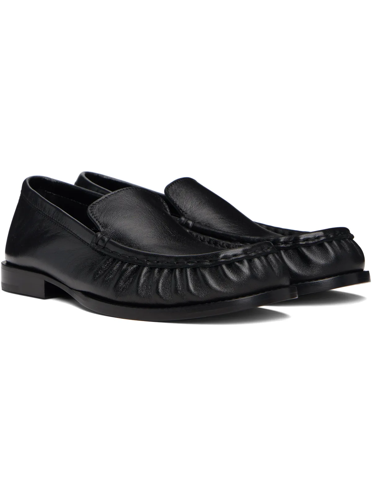 Dries Van Noten レザー ローファー - 画像4