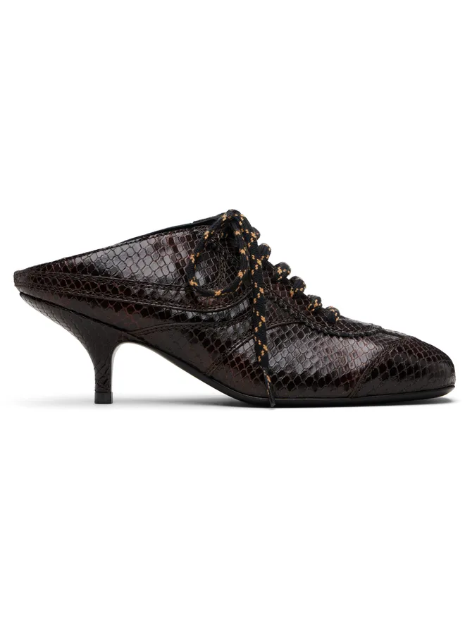 Dries Van Noten Dries Van Noten ブラウン Sneaker Mule ヒールの商品画像