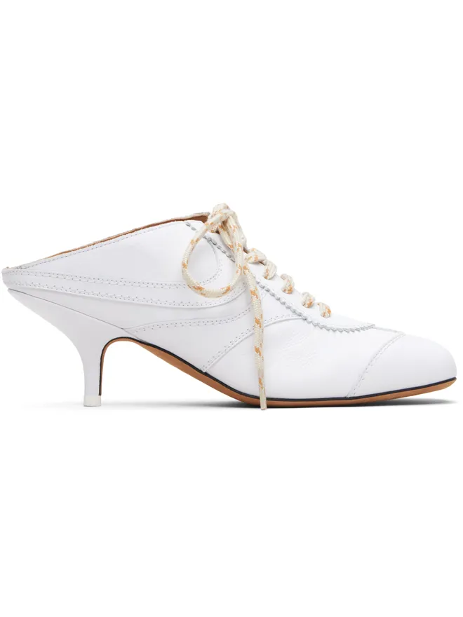 Dries Van Noten Dries Van Noten ホワイト Heeled Sneaker ミュールの商品画像