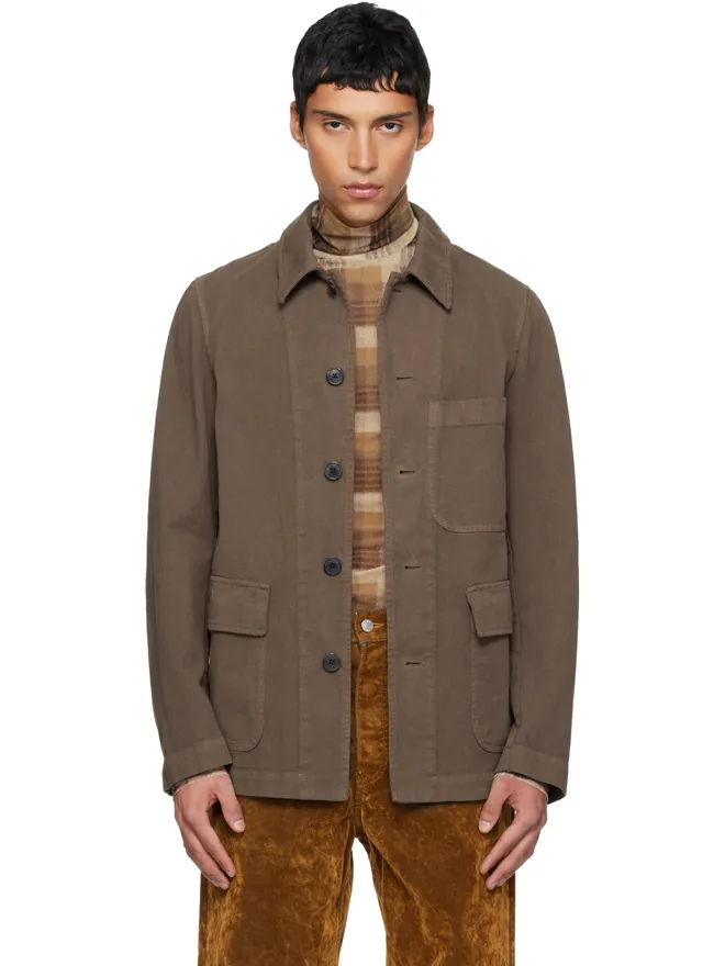 Dries Van Noten Dries Van Noten ツイル ジャケットの商品画像