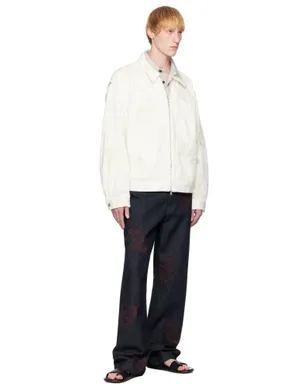 Dries Van Noten Embroidered Pattern ジーンズ - サムネイル4