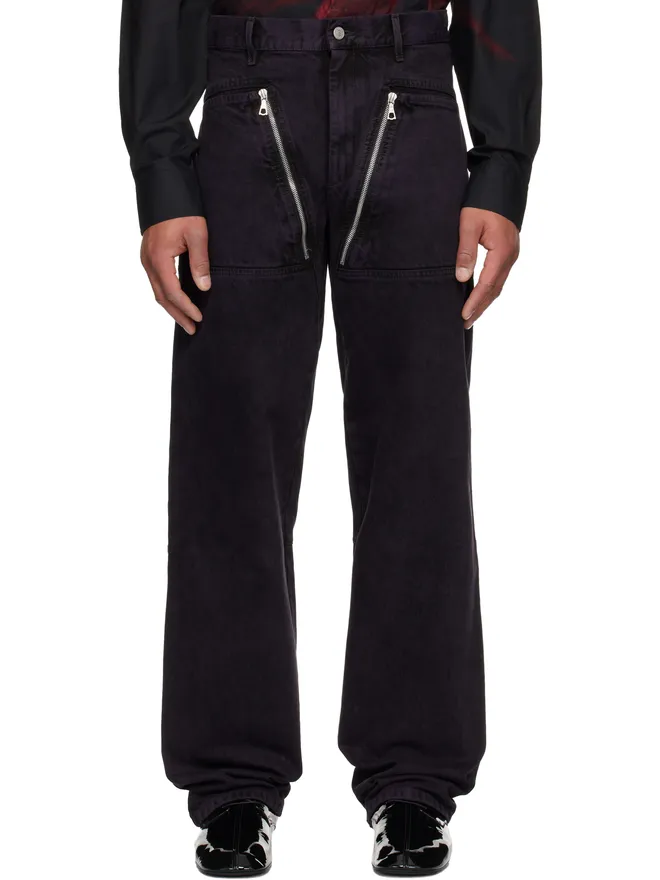 Dries Van Noten Dries Van Noten パネル ジーンズの商品画像