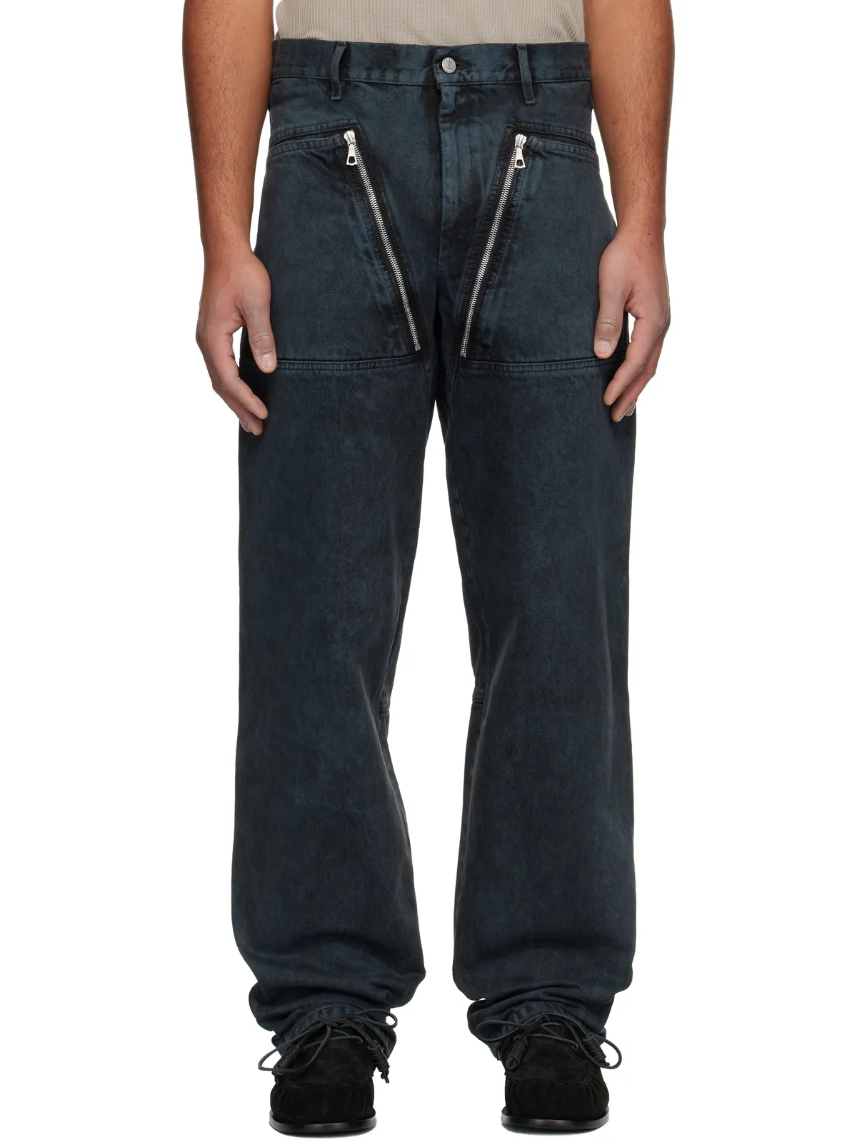 Dries Van Noten フェードジーンズ - 画像1