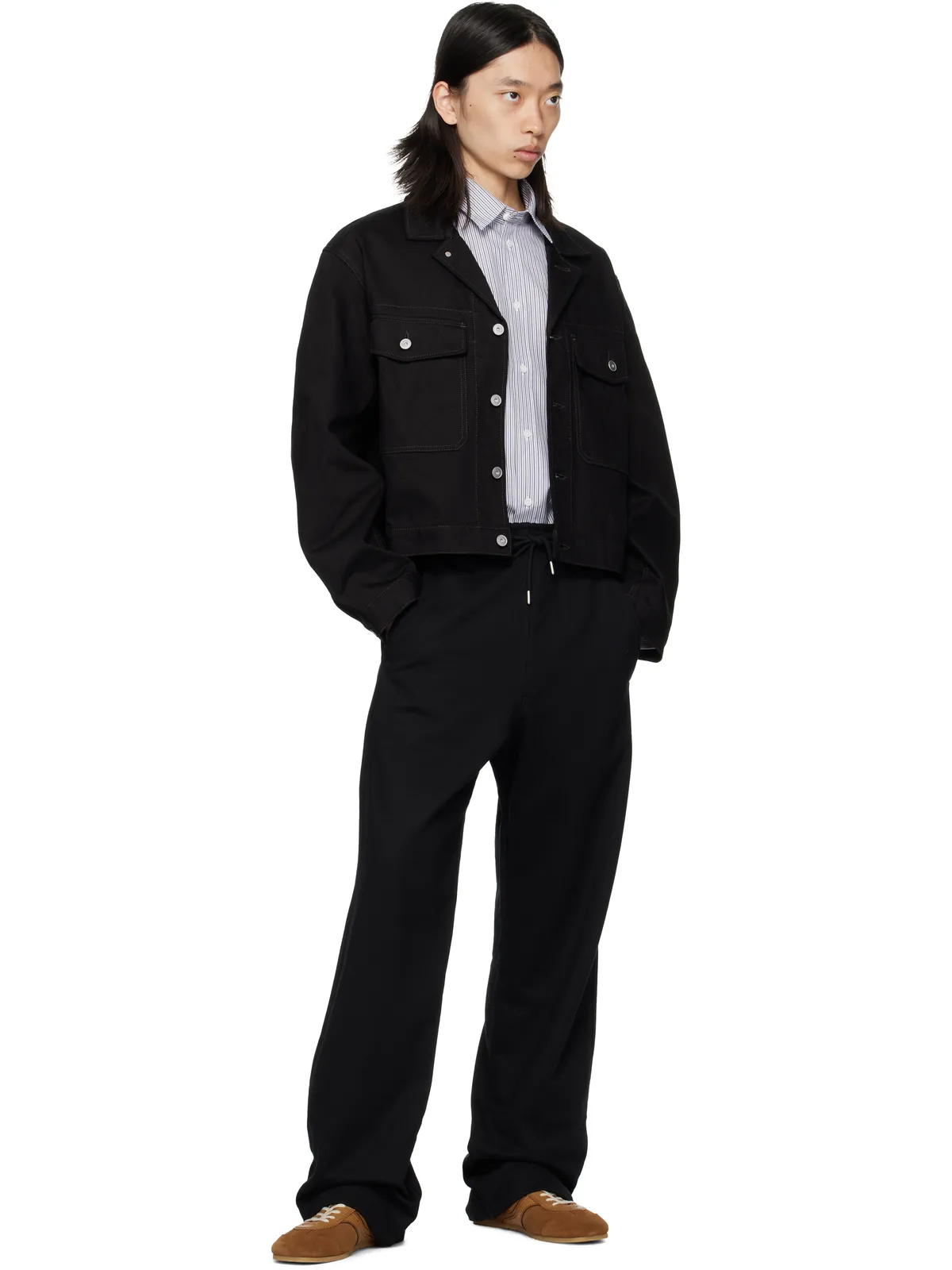 Dries Van Noten コットン スウェットパンツ - 画像4