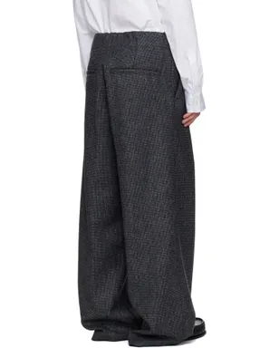 Dries Van Noten ウール トラウザーズ - サムネイル3