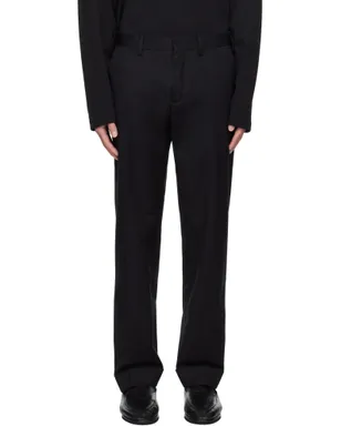 Dries Van Noten ボタンタブ トラウザーズ - サムネイル1