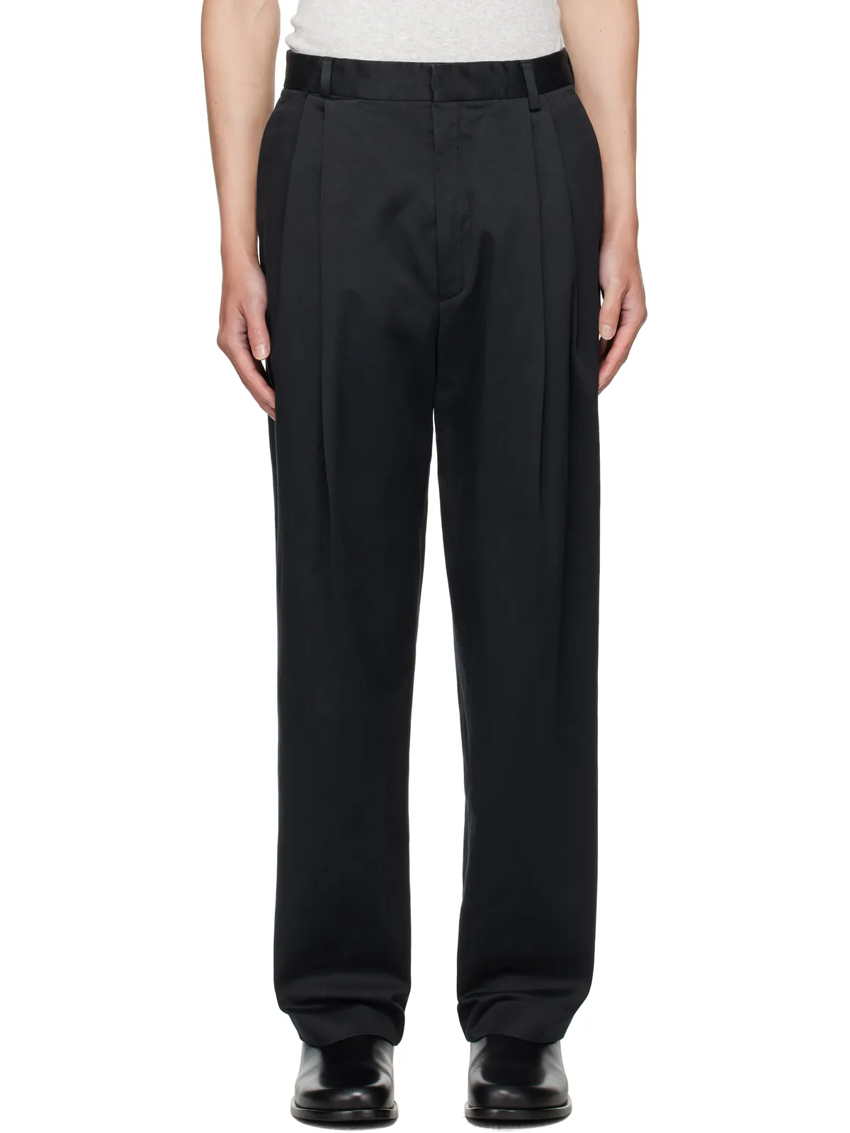 Dries Van Noten タックパンツ - 画像1