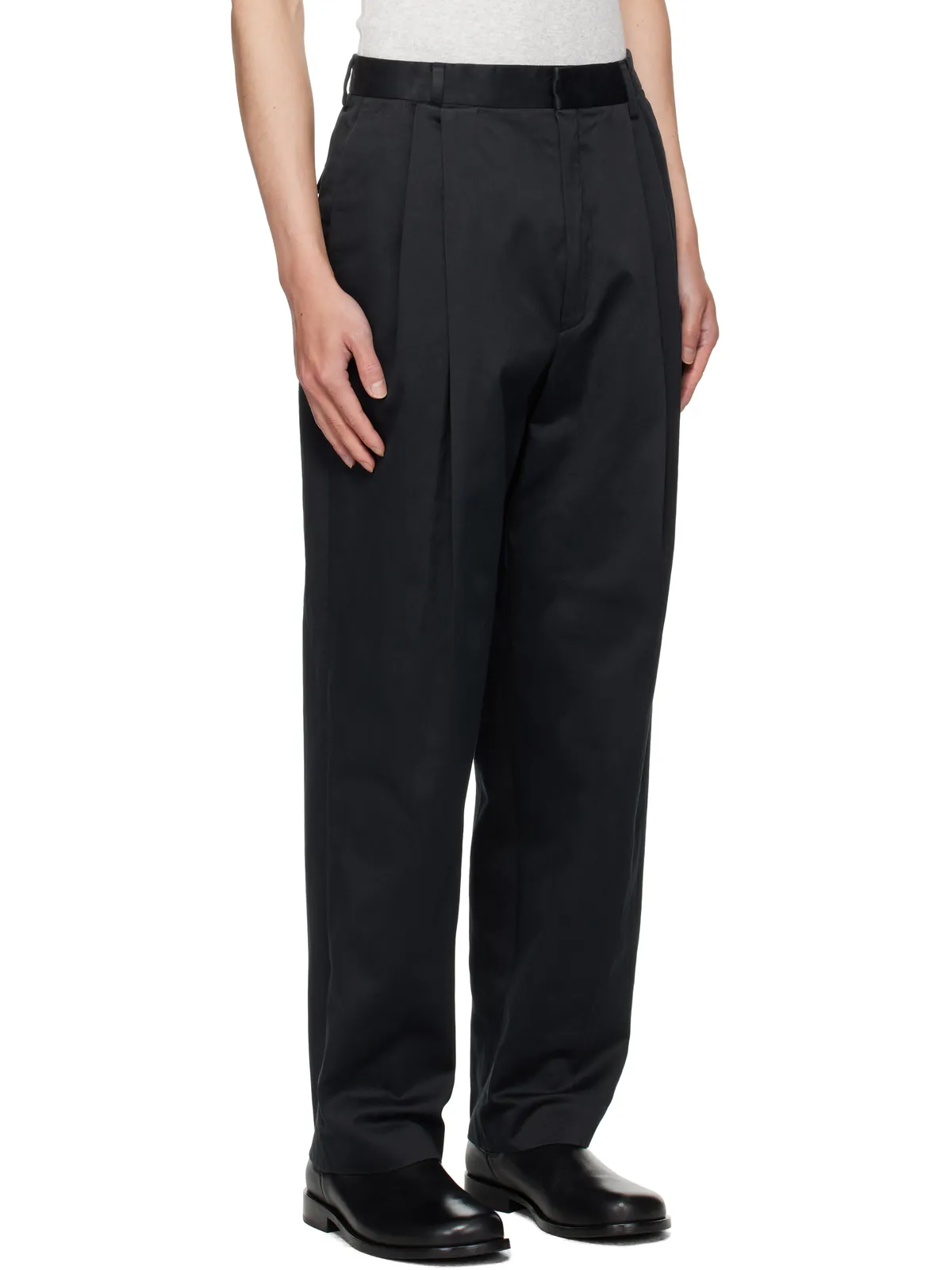 Dries Van Noten タックパンツ - 画像2