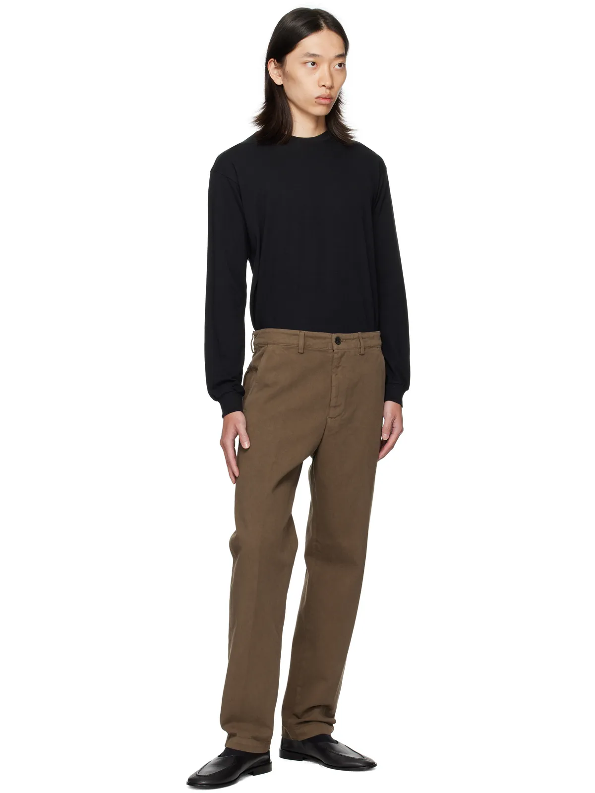 Dries Van Noten オーバーダイ トラウザーズ - 画像4
