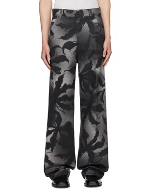 Dries Van Noten Patterned トラウザーズ - サムネイル1