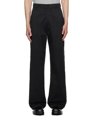 Dries Van Noten サティーン トラウザーズ - サムネイル1