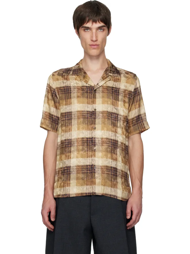 Dries Van Noten Dries Van Noten ボクシー ビスコース シャツの商品画像