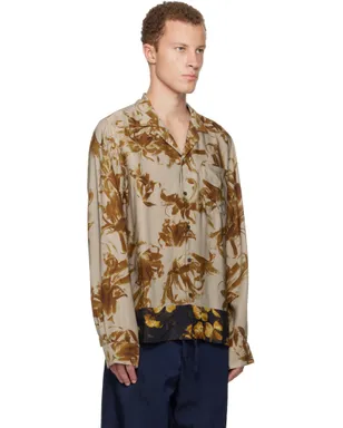 Dries Van Noten サティーン シャツ - サムネイル2
