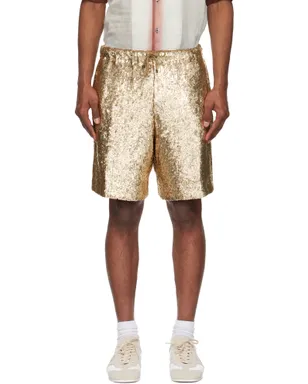 Dries Van Noten スパンコール ショートパンツ - サムネイル1
