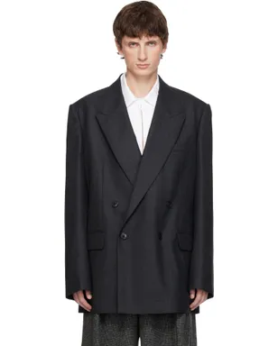 Dries Van Noten ヘリンボーン ウール テーラードジャケット - サムネイル1