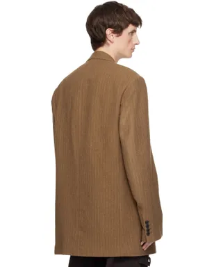 Dries Van Noten ピンストライプ テーラードジャケット - サムネイル3