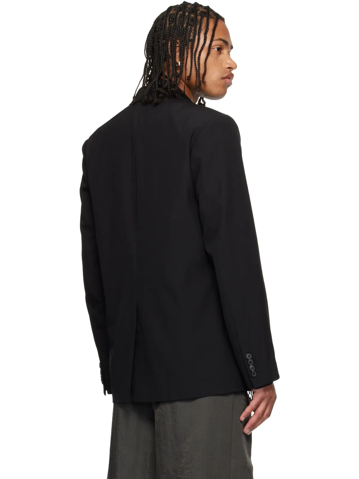 Dries Van Noten ノッチドラペルカラー テーラードジャケット - 画像3