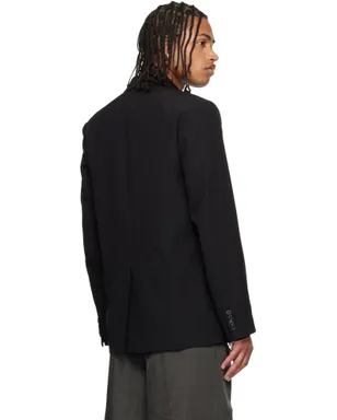 Dries Van Noten ノッチドラペルカラー テーラードジャケット - サムネイル3