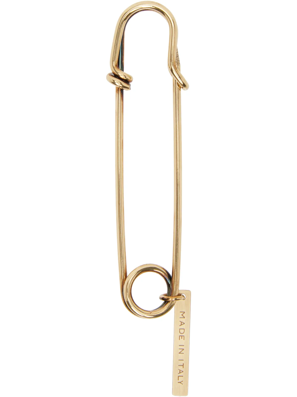 Dries Van Noten Logo Plaque ブローチ - 画像2