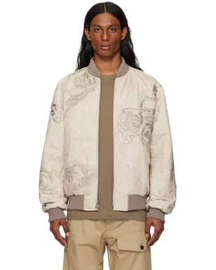 Dries Van Noten リバーシブル フローラル ボンバージャケット - サムネイル1