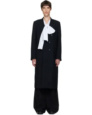 Dries Van Noten ウールツイル コート - サムネイル1