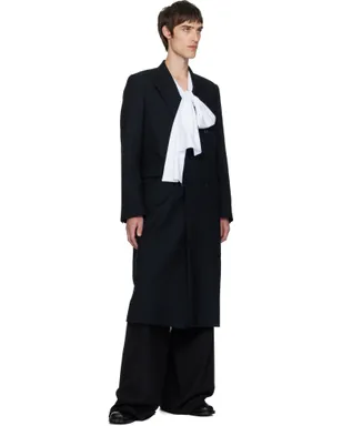 Dries Van Noten ウールツイル コート - サムネイル4