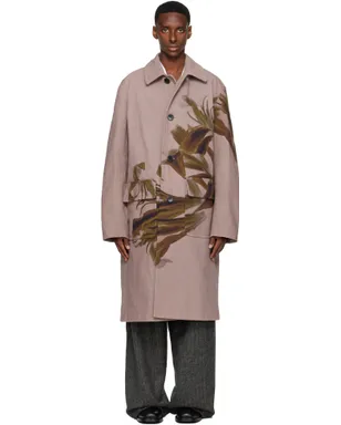 Dries Van Noten フローラル コート - サムネイル1