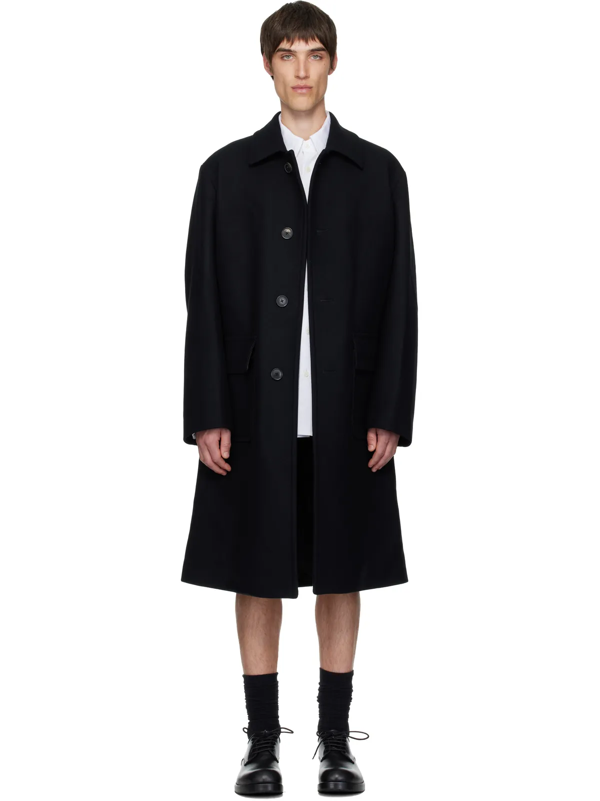 Dries Van Noten ウール コート - 画像1
