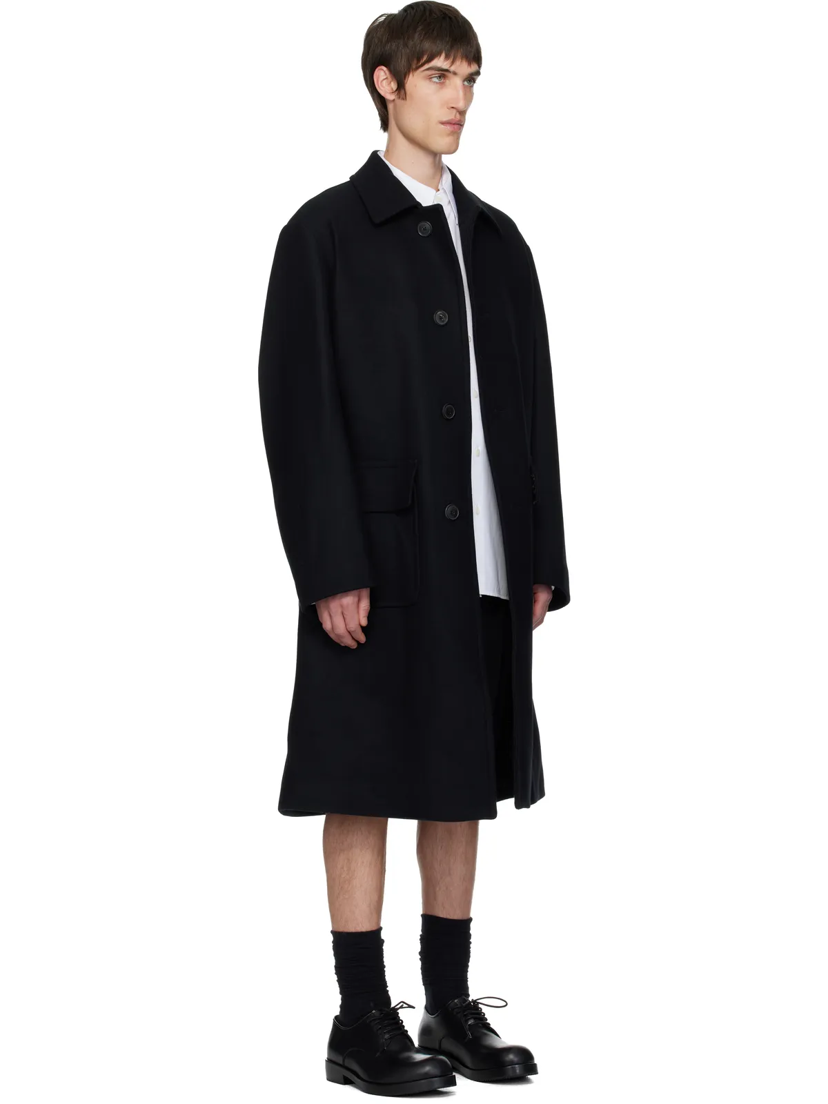 Dries Van Noten ウール コート - 画像2