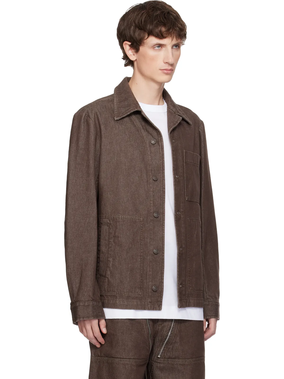 Dries Van Noten デニム シャツジャケット - 画像2