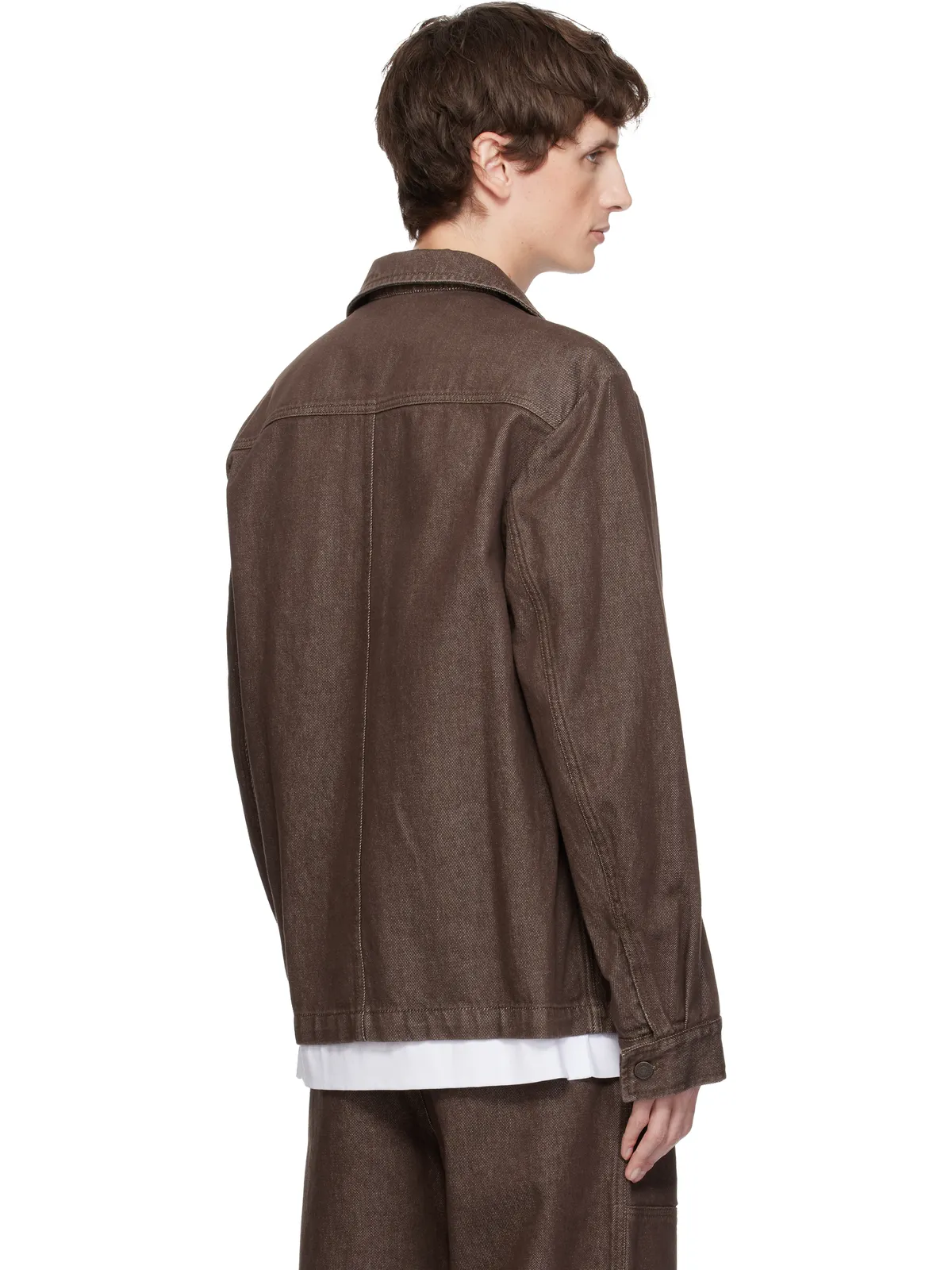 Dries Van Noten デニム シャツジャケット - 画像3