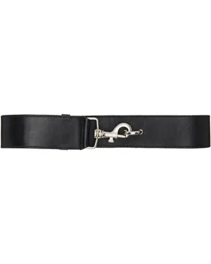 Dries Van Noten Elasticized レザーベルト - サムネイル1