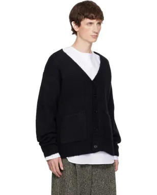 Dries Van Noten アルパカ＆メリノウール カーディガン - サムネイル2