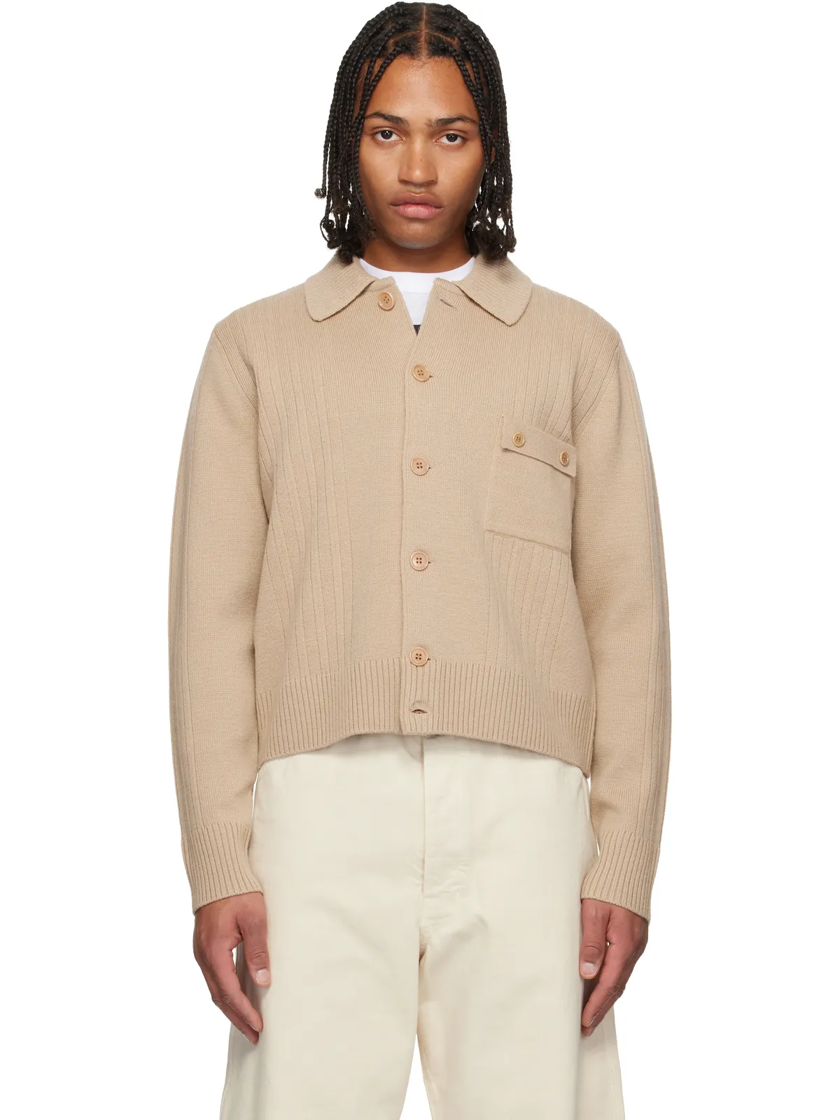 Dries Van Noten ウール カーディガン - 画像1