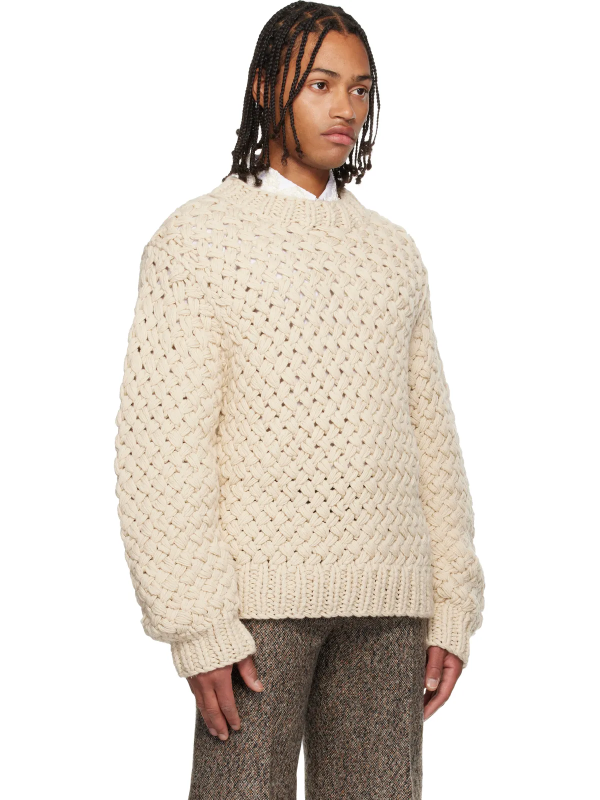 Dries Van Noten オープンニット セーター - 画像2